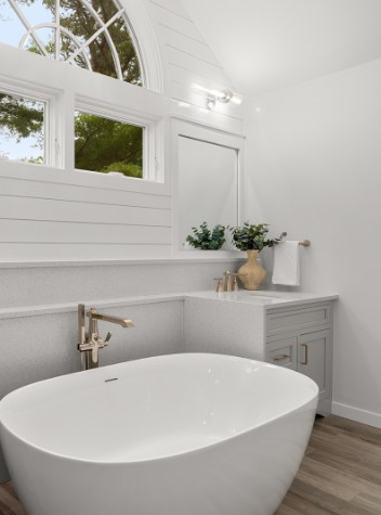 Mashpee MA coastal retreat bathroom remodel